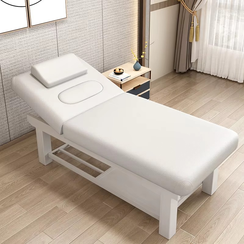 Luxury Skincare And Spa - Modern Luxury Wooden Massage Bed for