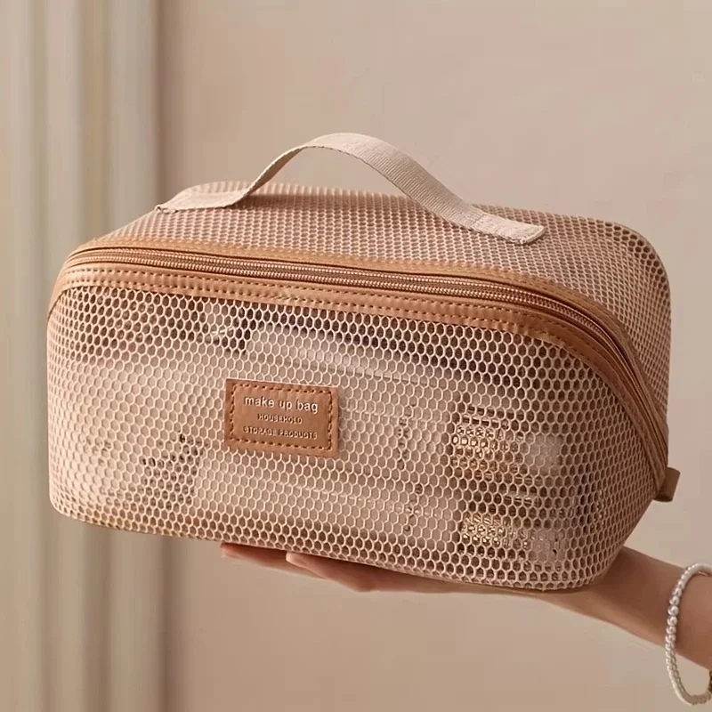 Light Luxury Mesh Travel Makeu - đánh giá và giá Luxury Skincare Items