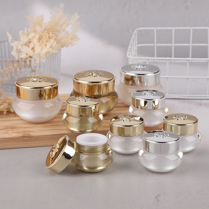 Acrylic Empty Travel Cream Jar - đánh giá và giá Luxury Skincare & Spa