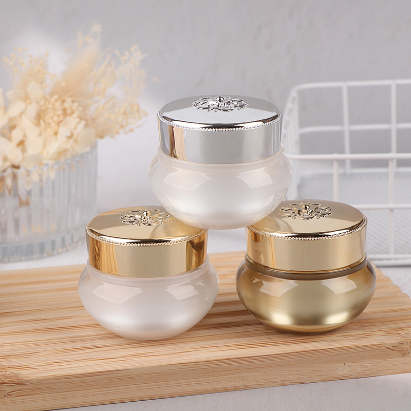 Acrylic Empty Travel Cream Jar - đánh giá và giá Luxury Skincare & Spa