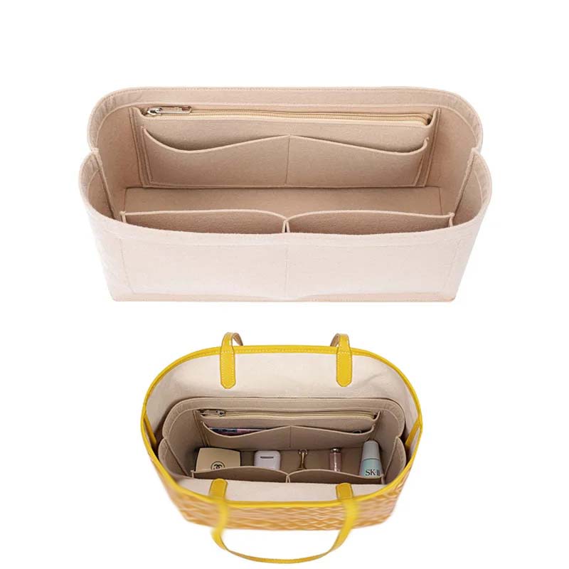 Felt Insert Bag Cosmetic Organ - đánh giá và giá Luxury Skincare Women